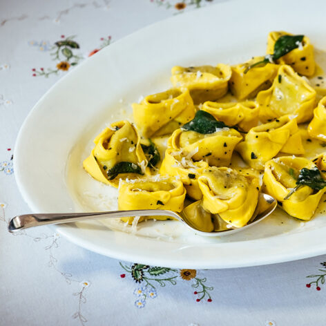 Slow Cooked Beef & Red Wine Tortelloni