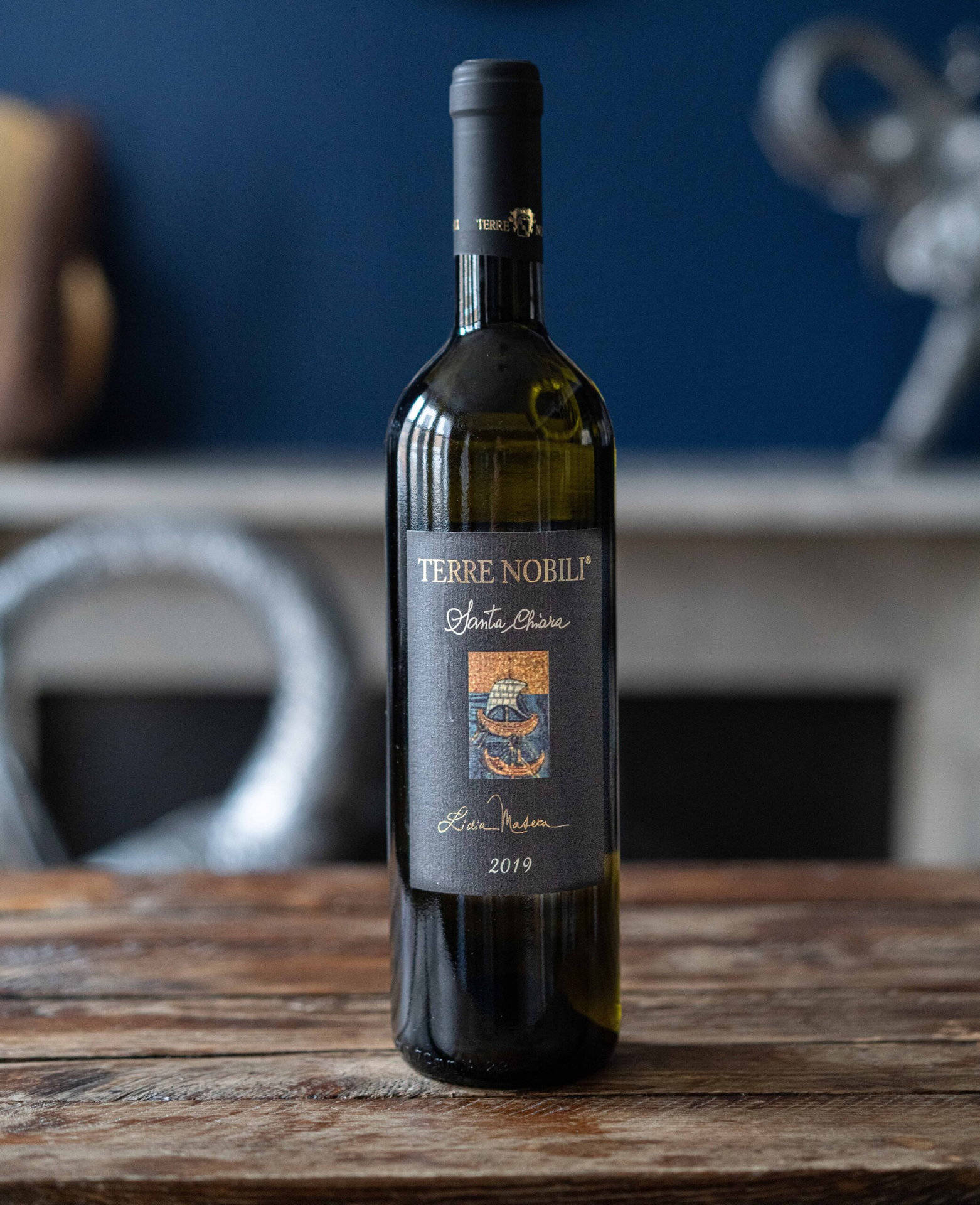 Santa Chiara Bianco: Rich & Fruity Calabrian White Wine (750ml Bottle)