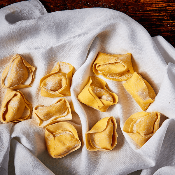 cacio and pepe tortelloni