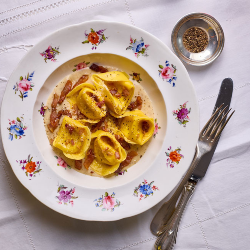 Tortelloni alla Gricia