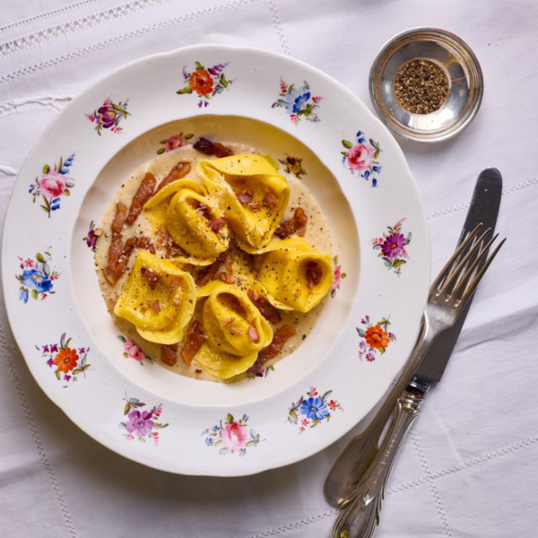 Tortelloni alla Gricia