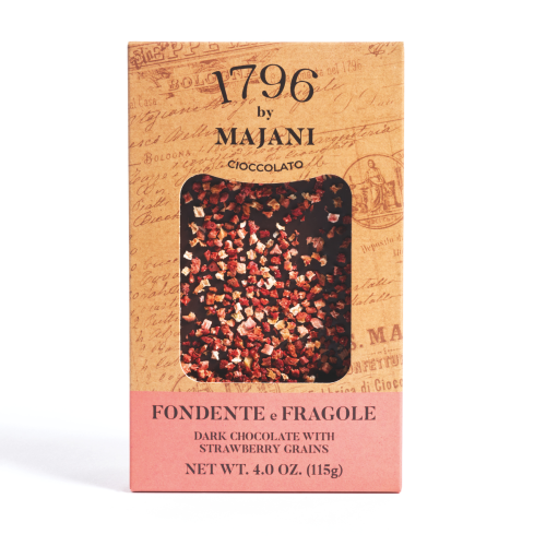 Dark Chocolate with Strawberry Grains