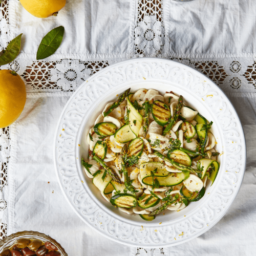 Orecchiette with Courgettes & Lemon