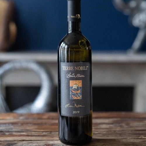 Santa Chiara Bianco: Rich & Fruity Calabrian White Wine (750ml Bottle)