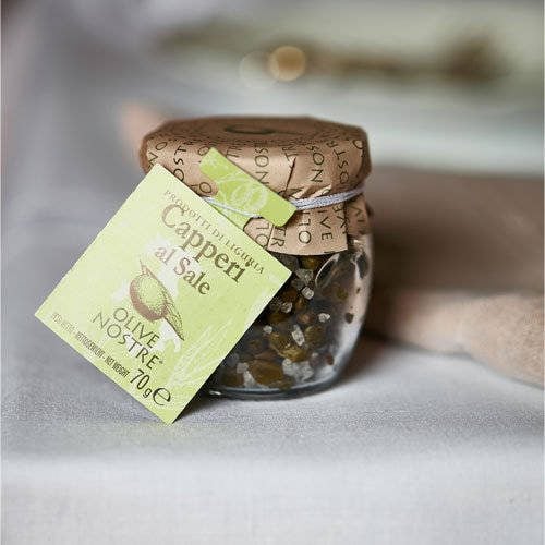 Capers in Extra Virgin Olive Oil - Frantoio Sant'Agata (90g)