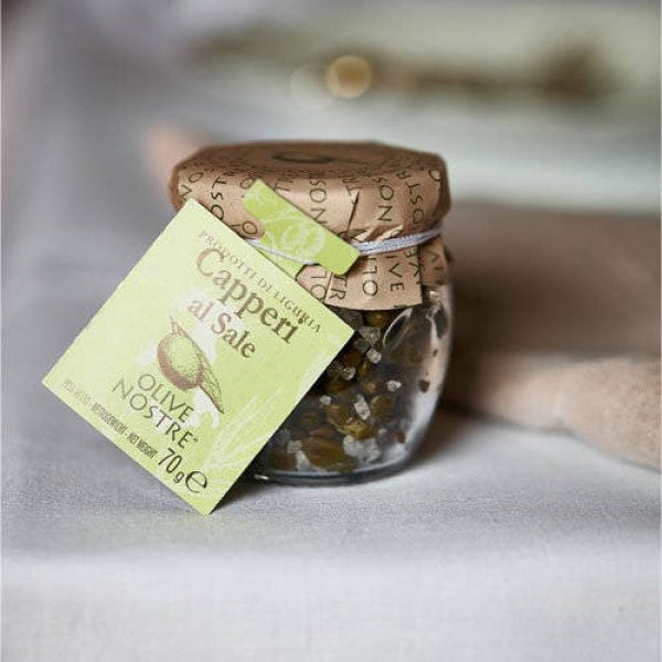 Capers in Extra Virgin Olive Oil - Frantoio Sant'Agata (90g)