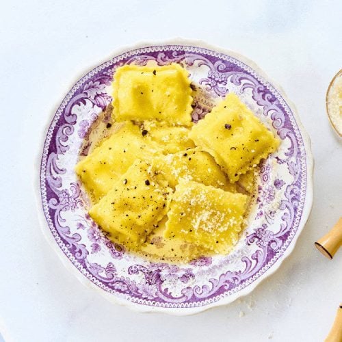 four cheese ravioli