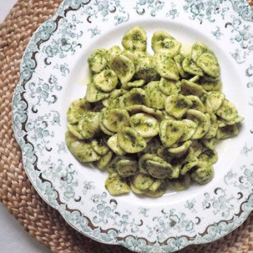Orecchiette Pasta & Pesto di Pistachio