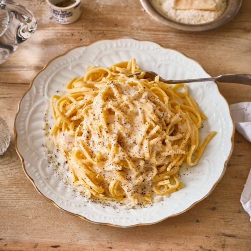 tonnarelli cacio e pepe