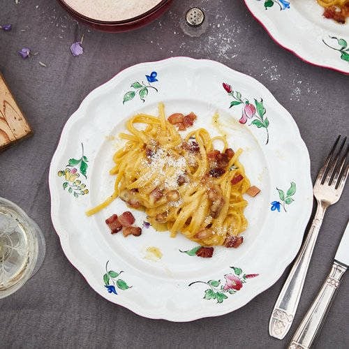 Tonnarelli Recipe: Tonnarelli alla Carbonara