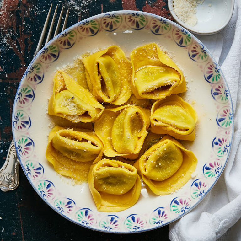 Recipe: Mushroom Tortelloni with Truffle Butter